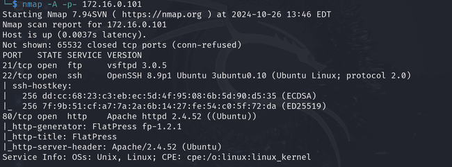 NMAP Scan